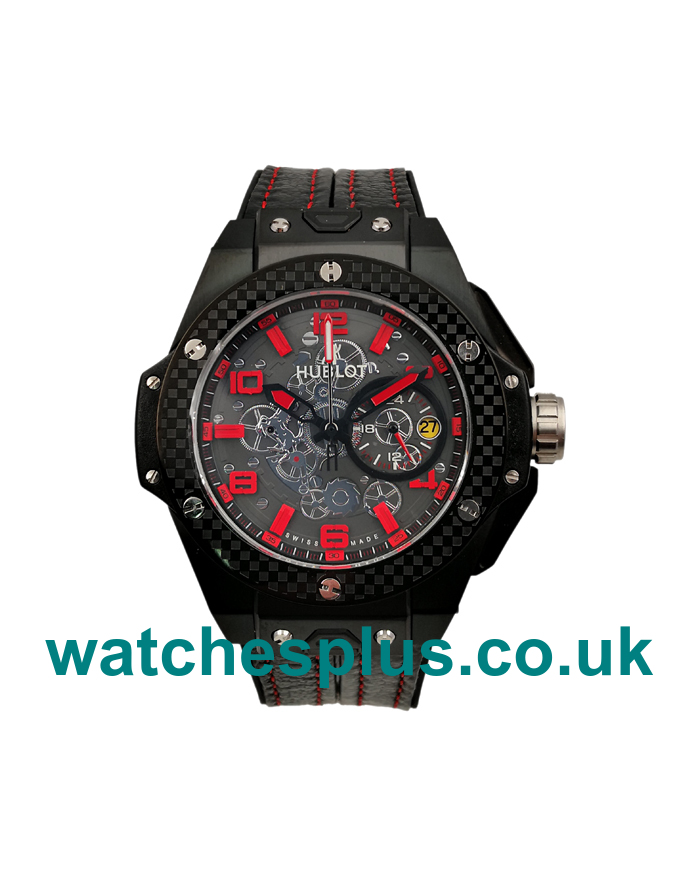 UK Best Quality Replica Hublot Big Bang Ferrari 402.QU.0113.WR With Black Dials For Men