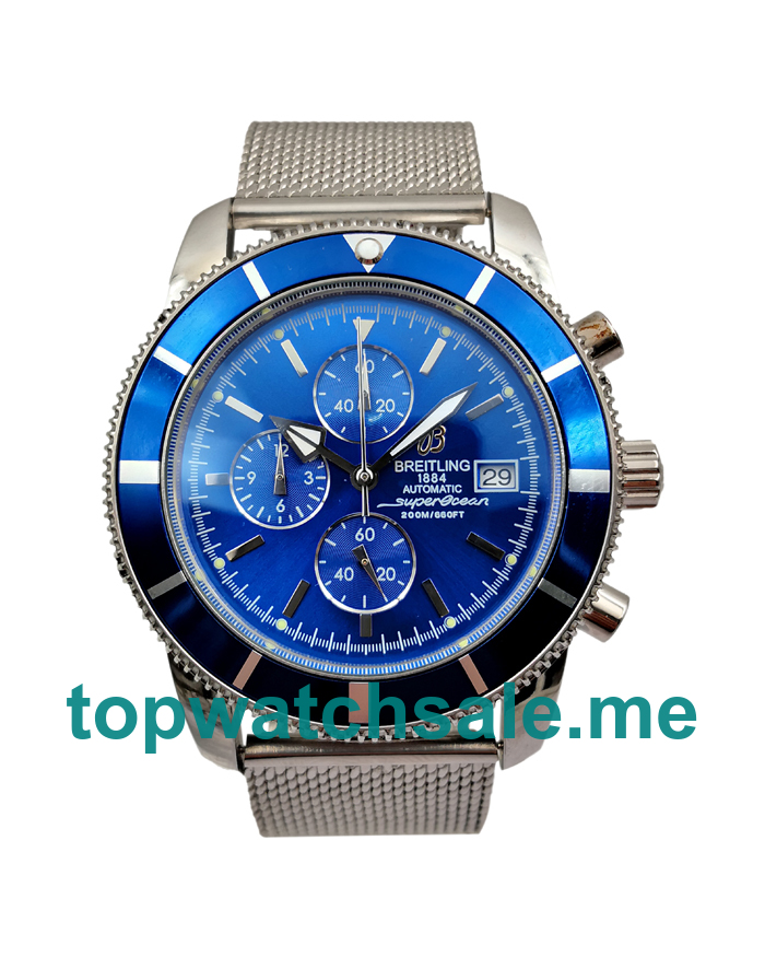 UK Cheap 46 MM Replica Breitling Superocean Heritage A13320 With Blue Dials For Men