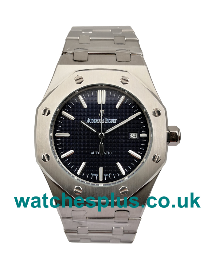 UK Luxury 1:1 Replica Audemars Piguet Royal Oak 15400ST.OO.1220ST.01 With Black Dials For Men