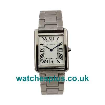 Best Quality Cartier Tank Francaise W5200014 Fake Watches With Silver Dials For Sale