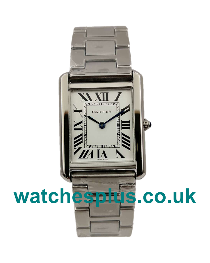 Best Quality Cartier Tank Francaise W5200014 Fake Watches With Silver Dials For Sale