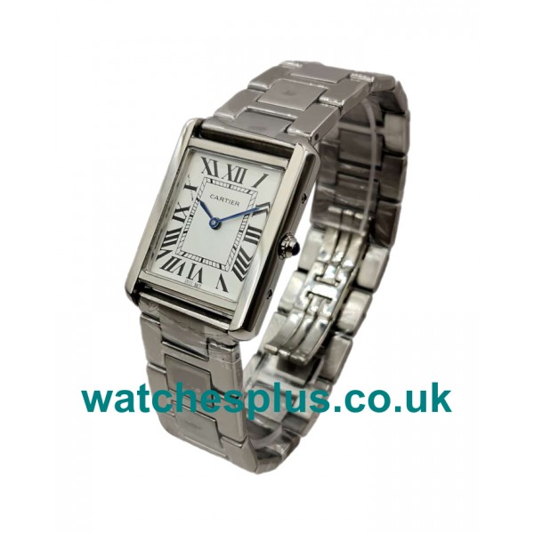 Best Quality Cartier Tank Francaise W5200014 Fake Watches With Silver Dials For Sale