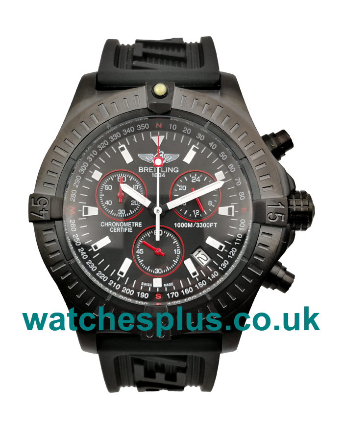 UK Luxury 1:1 Replica Breitling Avenger Seawolf With Black Dials And Quartz Movement For Men