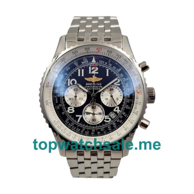 UK Swiss Luxury 42 MM Breitling Navitimer A23322 Replica Watches With Black Dials For Men