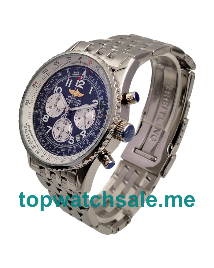 UK Swiss Luxury 42 MM Breitling Navitimer A23322 Replica Watches With Black Dials For Men