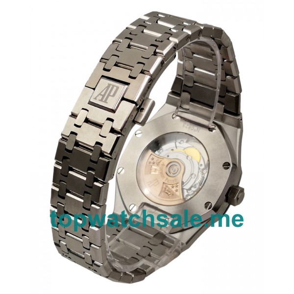 UK Perfect Replica Audemars Piguet Royal Oak 15400ST.OO.1220ST.03 Watches With Blue Dials For Men