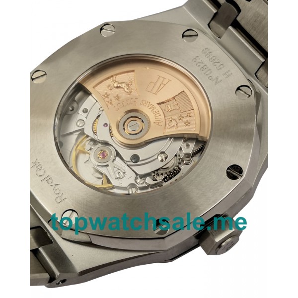 UK Perfect Replica Audemars Piguet Royal Oak 15400ST.OO.1220ST.03 Watches With Blue Dials For Men