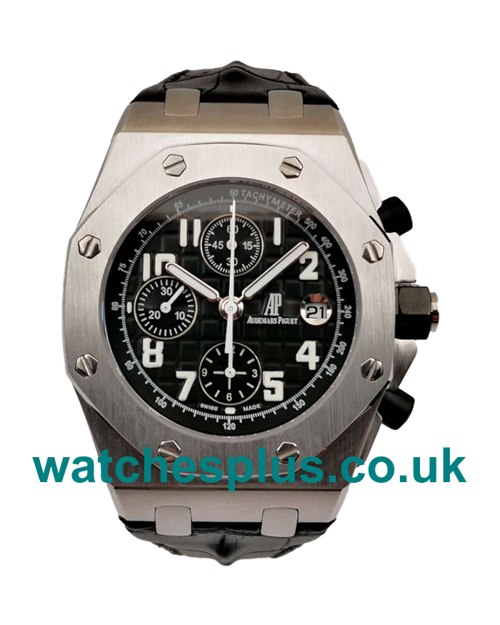 UK Perfect Replica Audemars Piguet Royal Oak Offshore 26170ST.OO.D101CR.03 Watches With Black Dials For Men