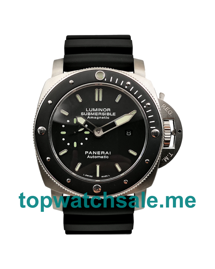 UK Best Quality Fake Panerai Luminor Submersible PAM00389 With 48 MM Steel Cases Online