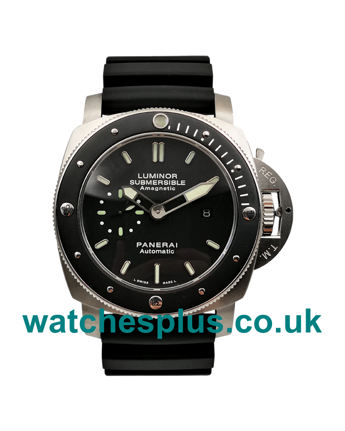 UK Best Quality Fake Panerai Luminor Submersible PAM00389 With 48 MM Steel Cases Online