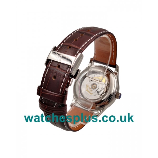 UK Luxury Longines Master L2.518.4.78.3 Replica Watches With White Dials For Sale