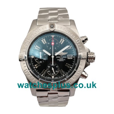 Best Quality Breitling Super Avenger A13370 Replica Watches With 48 MM Steel Cases For Men