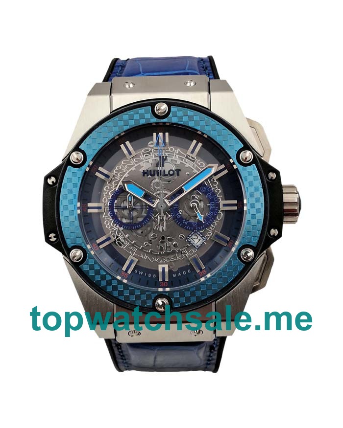 UK Best 1:1 Replica Hublot King Power 701.NQ.0137.GR.SPO14 With Grey Dials And Steel Cases Online