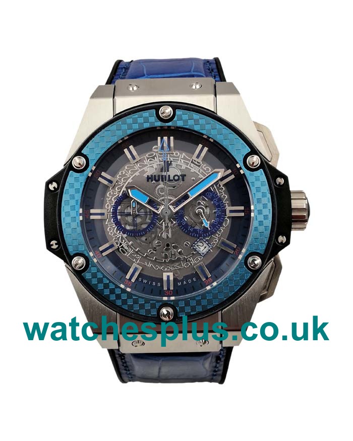 UK Best 1:1 Replica Hublot King Power 701.NQ.0137.GR.SPO14 With Grey Dials And Steel Cases Online