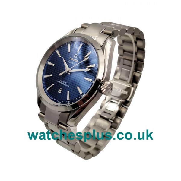 UK Best Quality Omega Seamaster Aqua Terra 150 M 220.10.41.21.03.001 Fake Watches With Blue Dials