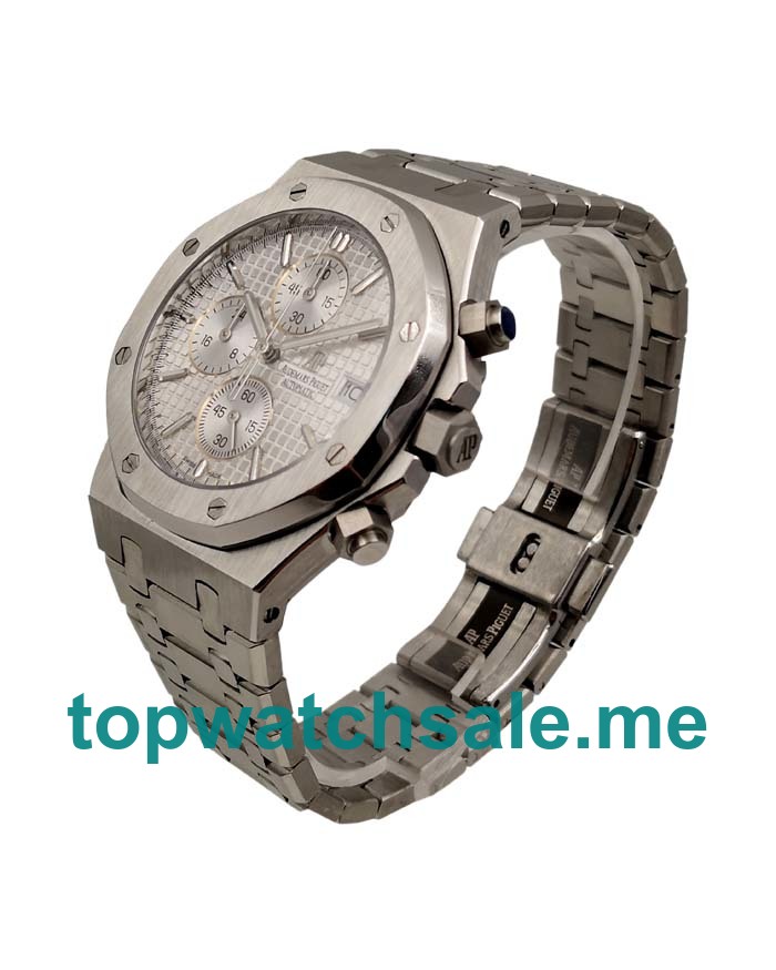 UK Best Quality Replica Audemars Piguet Royal Oak Offshore 26170ST With Silver Dials And Steel Cases For Sale