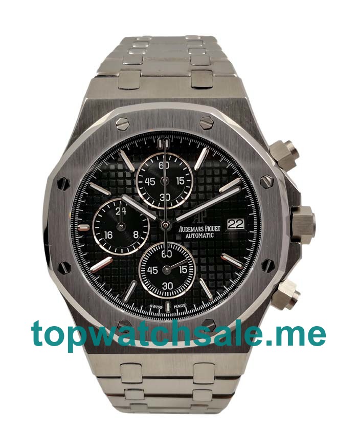 UK Best Quality Replica Audemars Piguet Royal Oak Offshore 26170ST With Black Dials And Steel Cases For Sale
