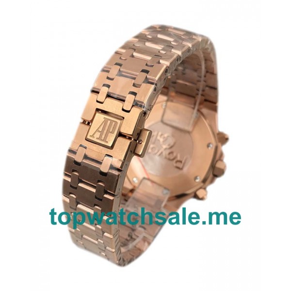 UK Swiss Online Replica Audemars Piguet Royal Oak Offshore 26170OR With Blue Dials Rose Gold Cases