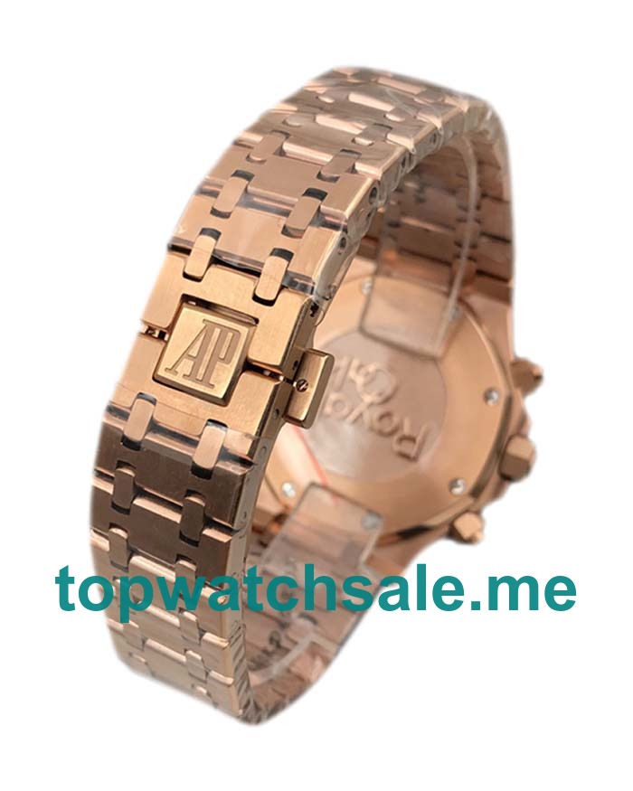 UK Swiss Online Replica Audemars Piguet Royal Oak Offshore 26170OR With Blue Dials Rose Gold Cases