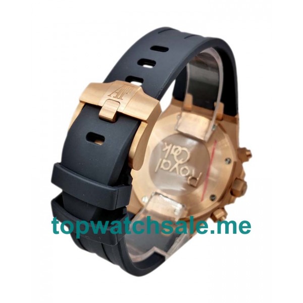 UK Swiss Online Replica Audemars Piguet Royal Oak 26320OR With Black Dials Rose Gold Cases