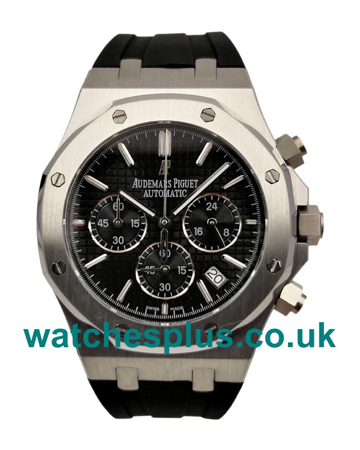 UK Best Quality Replica Audemars Piguet Royal Oak 26320ST With Black Dials And Steel Cases For Sale