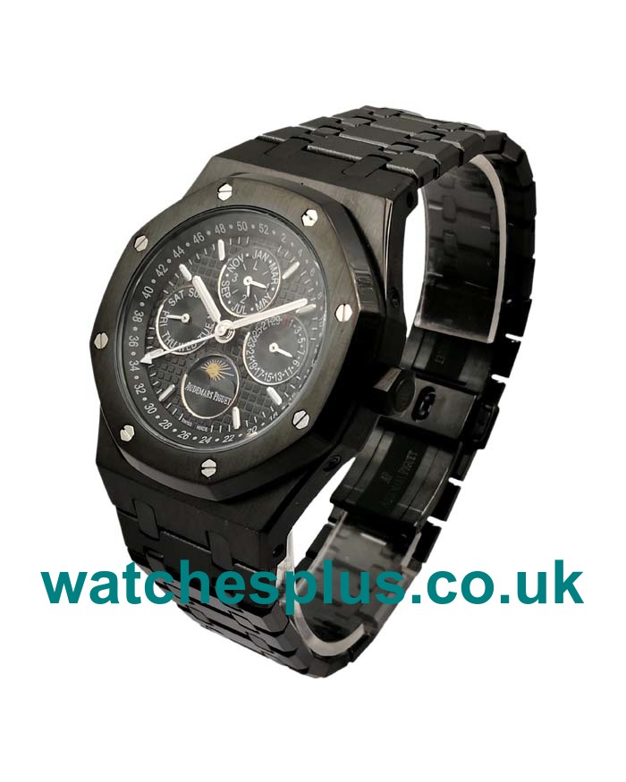 UK Best 1:1 Replica Audemars Piguet Replica Royal Oak 26574ST In 42 MM With Black Dials For Men